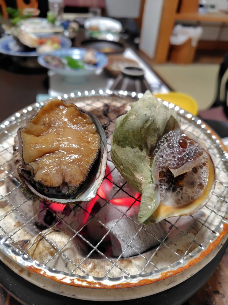 高島旅館 豪華な夕食