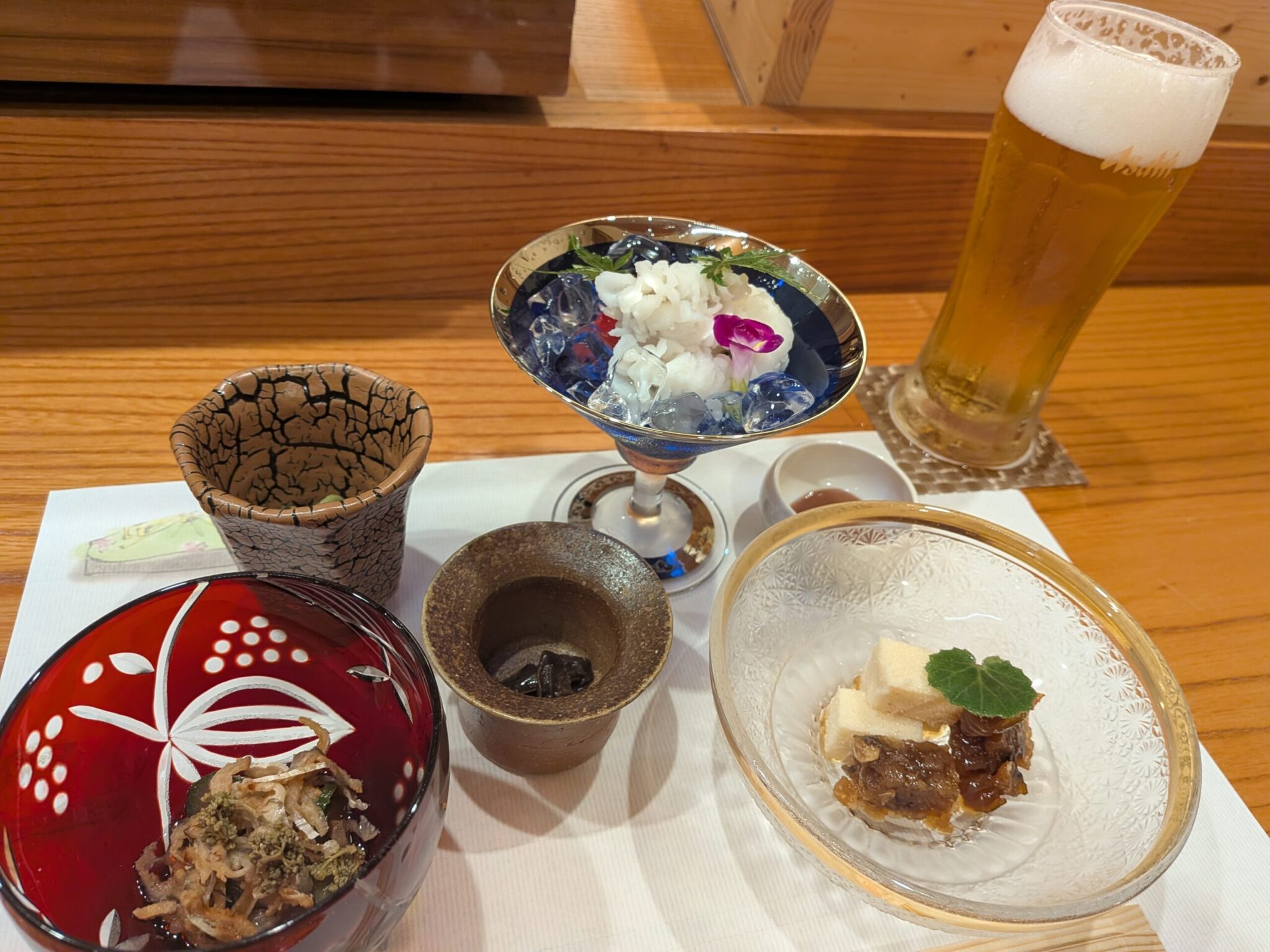 京都三源庵の鱧ランチ