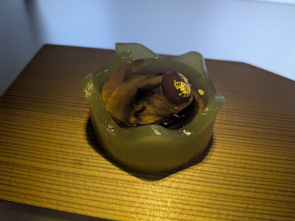 旧三井家下鴨別邸で開催されていた「京菓子展」