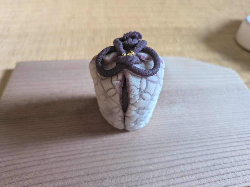 旧三井家下鴨別邸で開催されていた「京菓子展」
