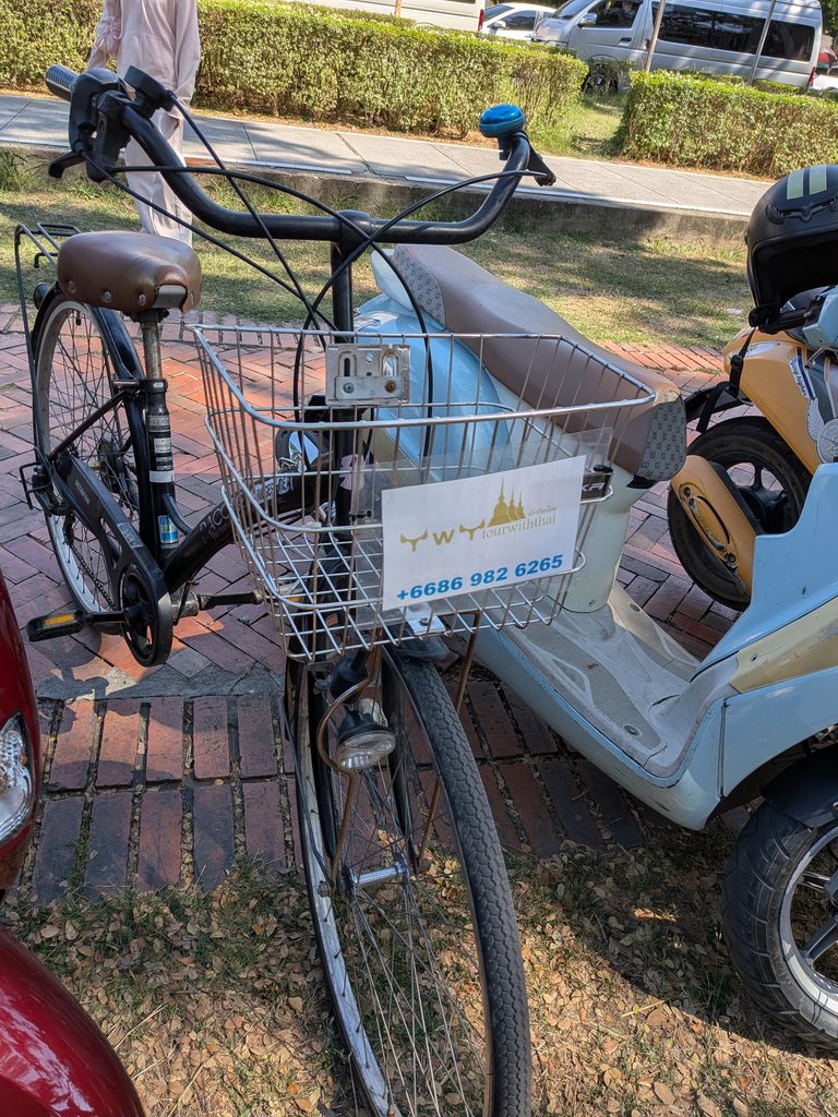 アユタヤのレンタル自転車